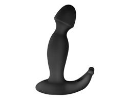 Easytoys Pounding Pete - prostatický vibrátor (čierny)