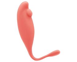 Eggs Series - pulzujúce vibračné vajíčko (červené)