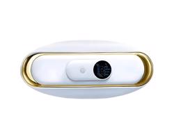 EMS - akumulátorový masážny pás na menštruáciu (biely)