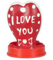 ERCO Heart žartovný kondóm