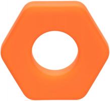 Erekčný krúžok Sexagon - tekutý silikón