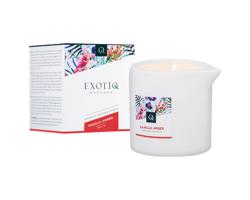 Exotiq masážna sviečka - vanilka a ambra (200g)
