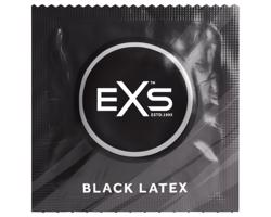 EXS Black - čierny latexový kondóm (12 ks)