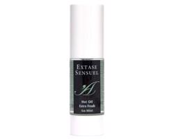 Extase Sensuel - Chladiaco-hrejivý masážny olej - mäta (30ml)