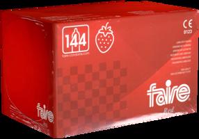 Faire Red Bulk-Pack, 144 condoms