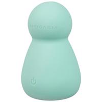 FairyGasm Applust mini vibračný silikónový stimulátor zelený