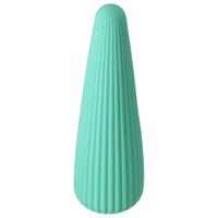 FairyGasm IcyCone kužeľový nabíjateľný vibrátor zelený