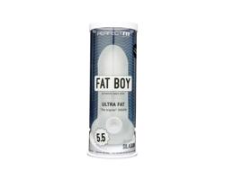 Fat Boy Original Ultra Fat - návlek na penis (15 cm) - biely