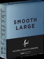 Feel Single: Smooth Large, 3 condoms