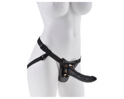 Fetish Fantasy - čierny popruh pre pripínacie pomôcky