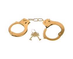 Fetish Fantasy - zlaté kovové putá