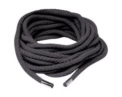 Fetish Hodvábne Lano - Shibari Bondage Lano - 10m (čierne)