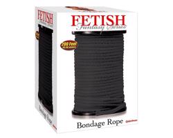 Fetish Shibari bondage lano - 60m (čierna)