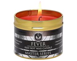 Fever - parafínová telová sviečka - červená (120g)