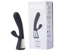 Fleshlight OHMIBOD Kiiroo - inteligentný vibrátor s klitorálnym ramenom (čierny)