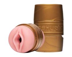 Fleshlight Quickshot - tréning odolnosti s umelou vagínou a zadočkom (ružová)