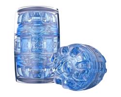 Fleshlight Quickshot Turbo - prenosný masturbátor (modrá)