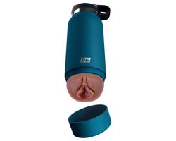 Fuck Flask - súkromný potešenie (modro-hnedá)