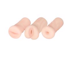 FWB - Iris Clark realistická sada masturbátorov (prírodná farba)