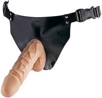 Gélový pripínací penis Real Cock (18 cm)