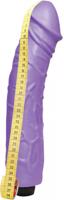 Gélový vibrátor XXL Violet (36 cm)