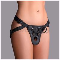 Get Real strap&amp;amp;#45;on postroj pre ženu s otvorom na stimuláciu klitorisu