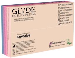 Glyde dams Cola 100 pcs