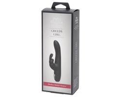 Greedy Girl - nabíjateľný vibrátor (čierny)