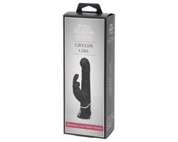 Greedy Girl vibračný stimulátor - čierny pôžitok!