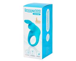 Happyrabbit Cock - nabíjací vibračný krúžok na penis (modrý)