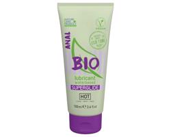HOT BIO Superglide Anal - vegán vodný análny lubrikant (100 ml)