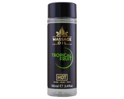 HOT masážny olej na starostlivosť o pokožku - tropické ovocie (100ml)