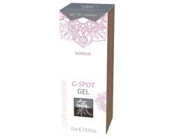 HOT Shiatsu G-Spot - Stimulujúci intímny gél na G-bod (15 ml)