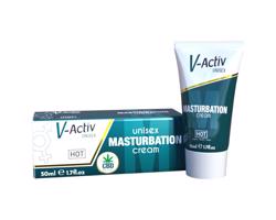 Hot V-Active - stimulačný unisex krém na masturbáciu (50ml)