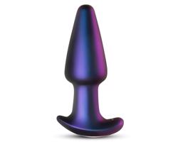Hueman Meteoroid - rádiový, rotačný análny vibrátor s perličkami (fialový)