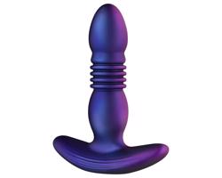 Hueman Supernova - vibračný análny stimulátor (fialový)