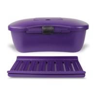 Hygienický kufřík na pomůcky Joyboxx, fialový