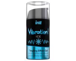 Intt Vibration! - tekutý vibrátor - ľadový (15ml)