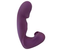 Javida - 4v1 klitorálny stimulátor vibrátor (fialový)