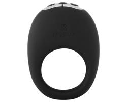Je Joue Mio - nabíjací, vodotesný vibračný krúžok na penis (čierny)