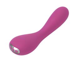 Je Joue Uma - dobíjateľný, vodotesný G-bod vibrátor (ružový)