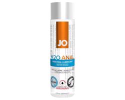 JO H2O Anal Warming - hrejivý vodný análny lubrikant (120ml)