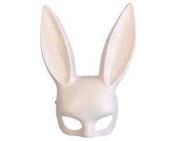 Jogestyle - králičia maska (biela)