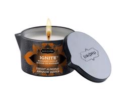 Kama Sutra - vegán masážna sviečka - sladká mandľa (170g)