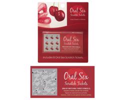 Kheper Games - Orálny sex stieracie žreby - 8ks