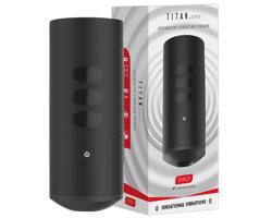 Kiiroo Titan Experience - nabíjateľný interaktívny masturbátor (čierny)