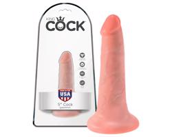 King Cock 5 dildo (13 cm) - prírodný vzhľad