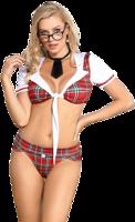 Kostým Sexy Student Style, M–L