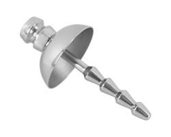 Kovová dilatátor do močovej trubice (strieborný)