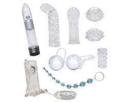 Krištáľovo čistý - vibračný set (9 dielov)